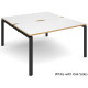 Adapt 1600mm Deep Double Starter Bench Desk